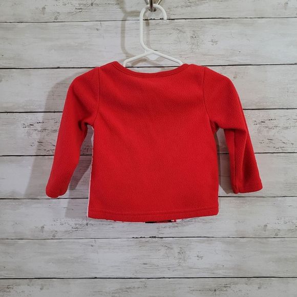 Baby Girls Disney Minnie Mouse Fleece Pajamas Long Sleeve Size 18 M - Picture 3 of 7